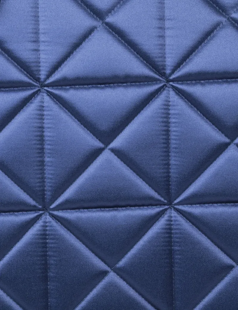 WeatherBeeta Satin Pro Air-Tec Dressage Saddle Pad - Navy-2