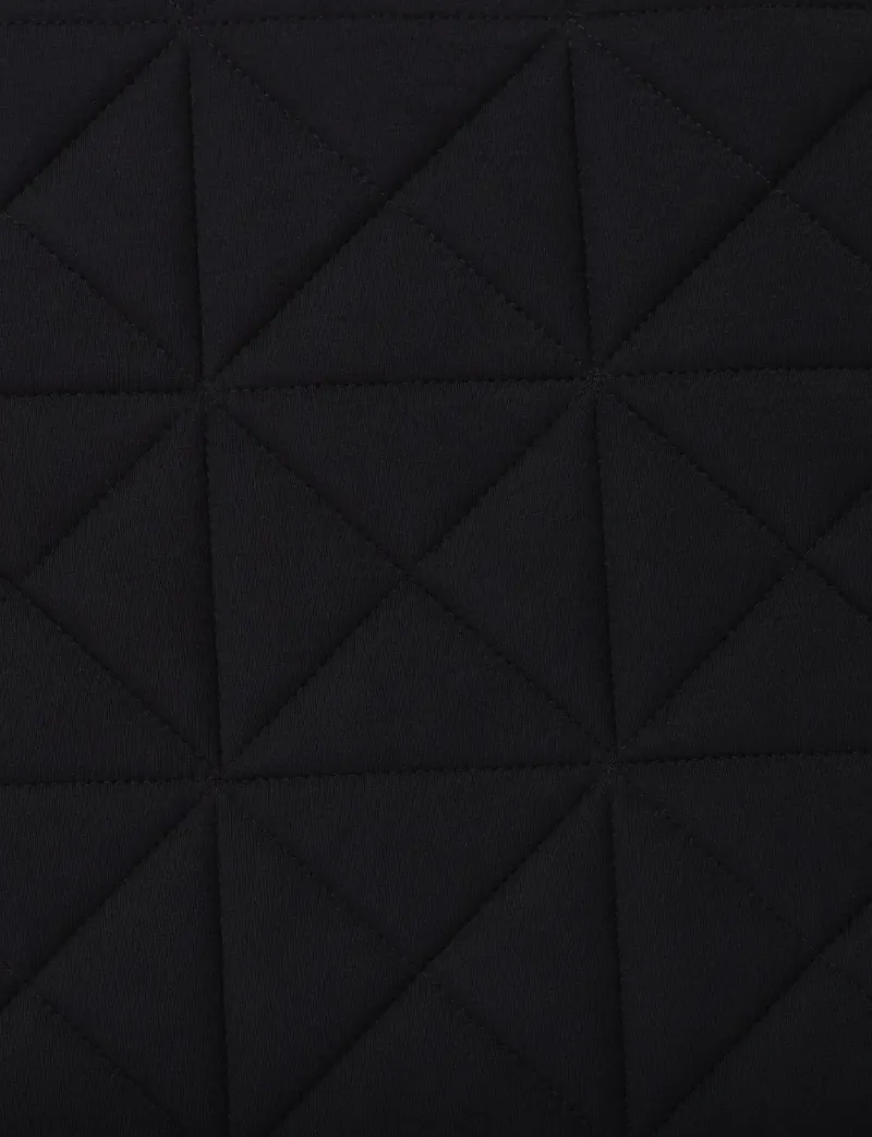 WeatherBeeta Satin Pro Air-Tec Dressage Saddle Pad - Navy-5