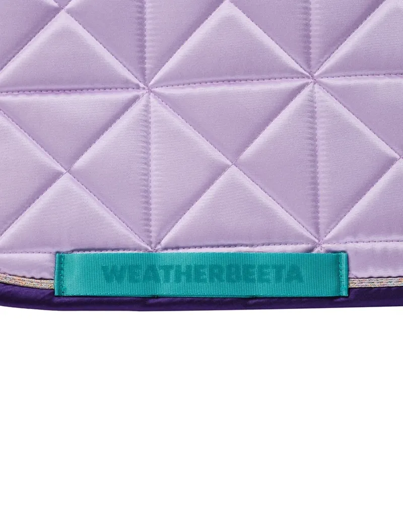 WeatherBeeta Satin Pro Air-Tec Dressage Saddle Pad - Purple-5