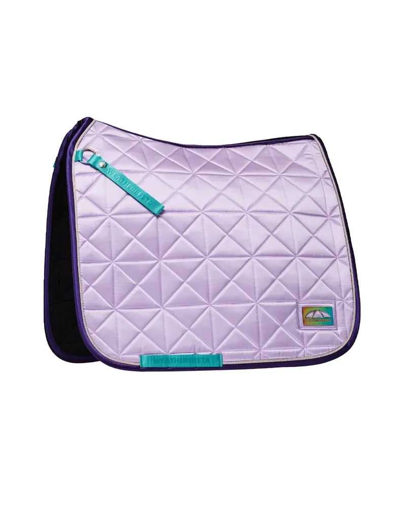 WeatherBeeta Satin Pro Air-Tec Dressage Saddle Pad - Purple