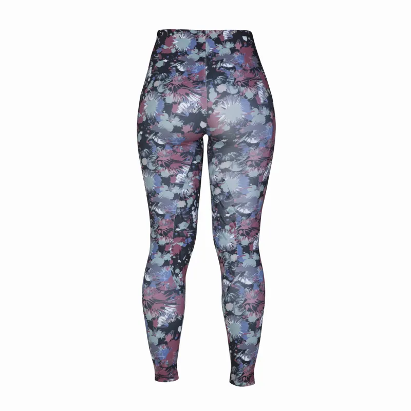 Shires Aubrion React Ladies Sculpt Riding Tights - Abstract-2