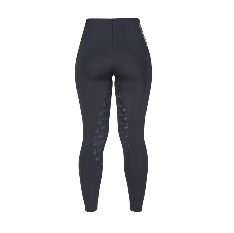 Shires Aubrion React Ladies Sculpt Riding Tights - Shadow-3