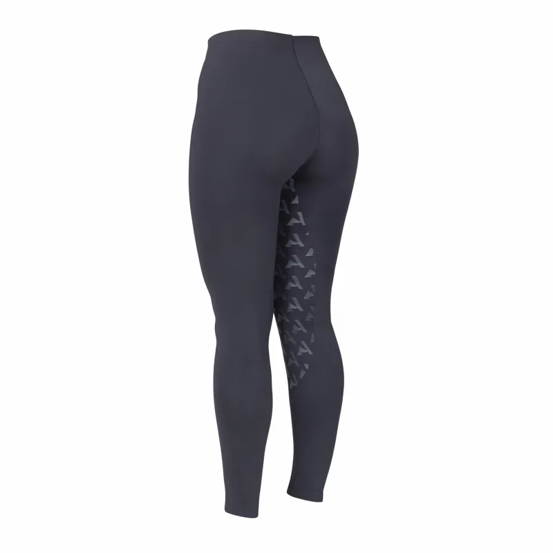 Shires Aubrion React Ladies Sculpt Riding Tights - Shadow-2