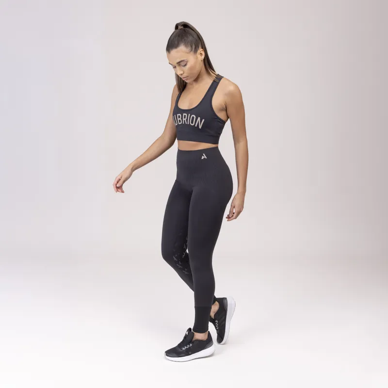 Shires Aubrion React Ladies Sculpt Riding Tights - Shadow-5