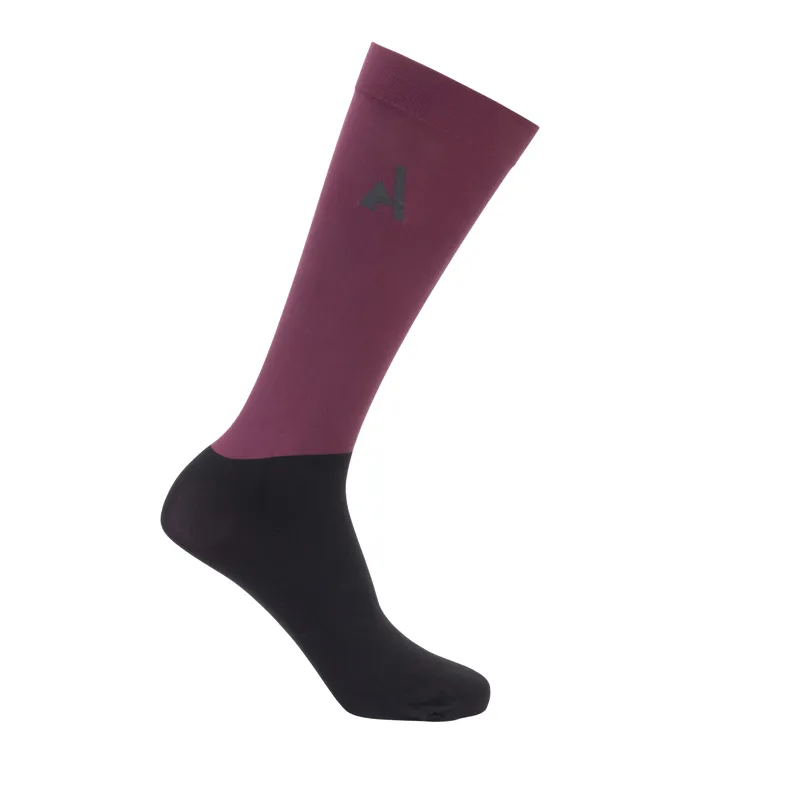 Shires Aubrion React Performance Socks - Mauve