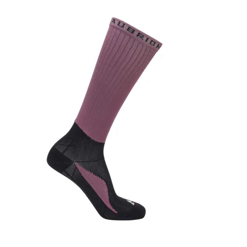 Shires Aubrion React Technical Socks - Mauve