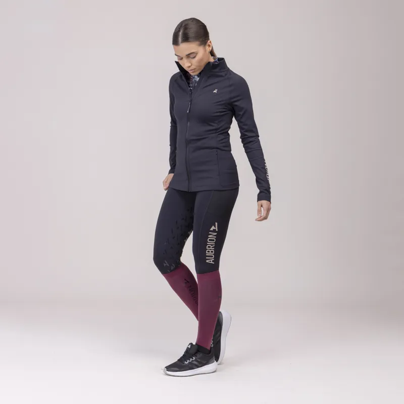 Shires Aubrion React Ladies Non-Stop Riding Tights - Shadow-8
