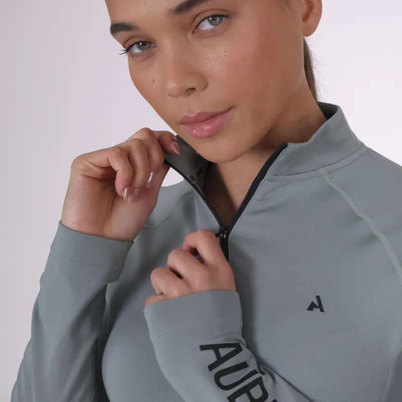 Shires Aubrion React Winter Base Layer - Sage-4