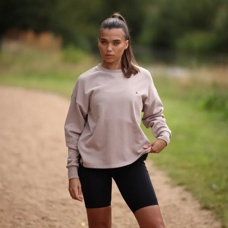 Shires Aubrion React Ladies Sweatshirt - Sand-3
