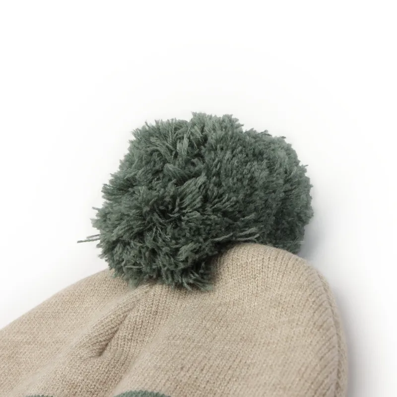 Shires Aubrion React Bobble Hat - Sage/Sand-2