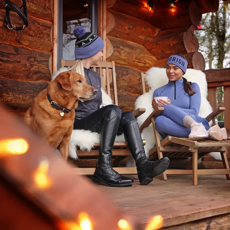 Shires Aubrion React Bobble Hat - Sky/Shadow-4