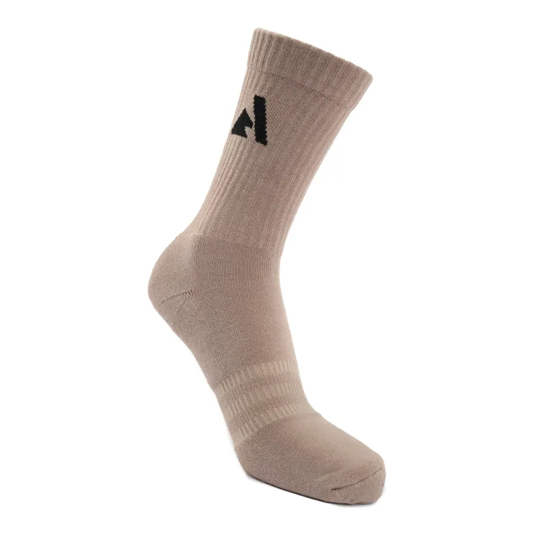Shires Aubrion React Sports Socks - Sand-1