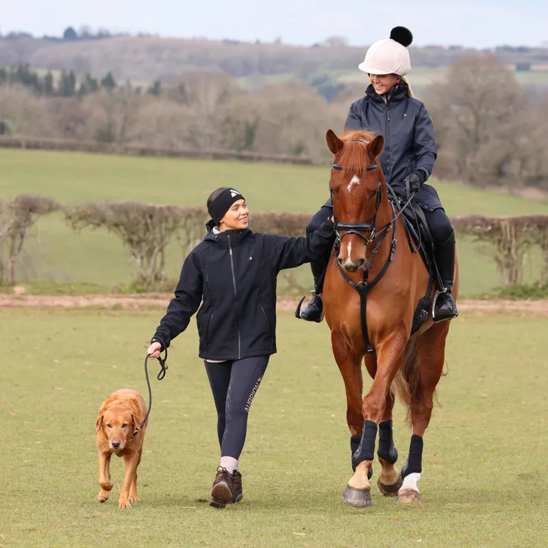 Shires Aubrion React Mid Length Waterproof Coat - Shadow-6