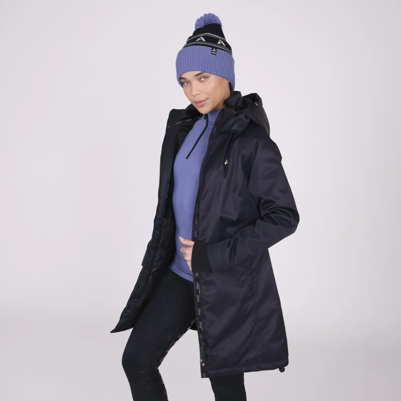 Shires Aubrion React Mid Length Waterproof Coat - Shadow-2