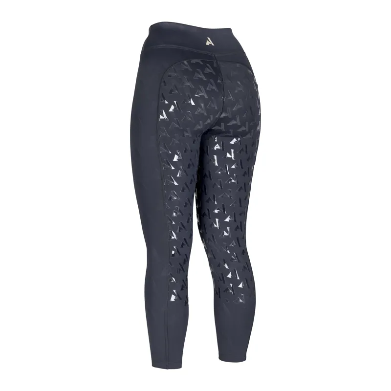 Shires Aubrion React Winter Riding Tights - Shadow-3