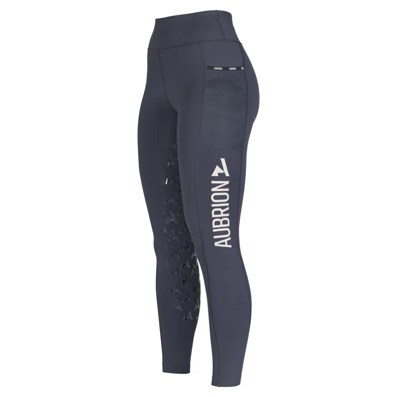 Shires Aubrion Non-Stop Riding Tights - Shadow