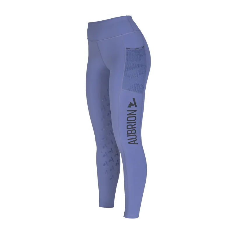 Shires Aubrion Non-Stop Riding Tights - Sky