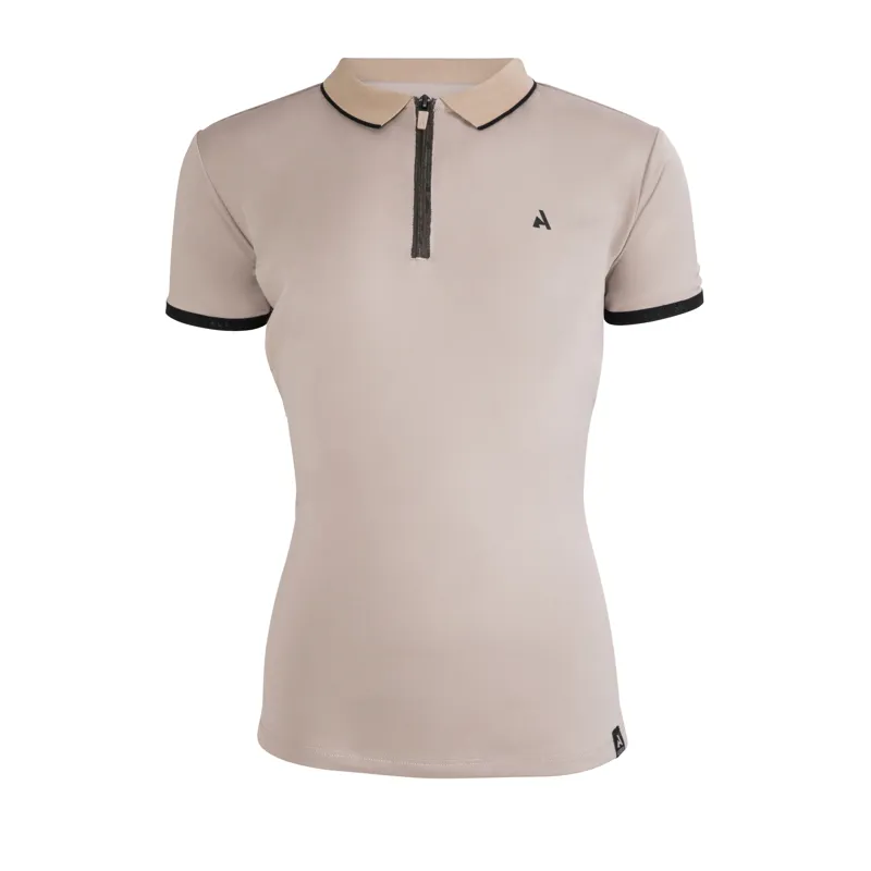Shires Aubrion React Children's Tech Polo - Sand
