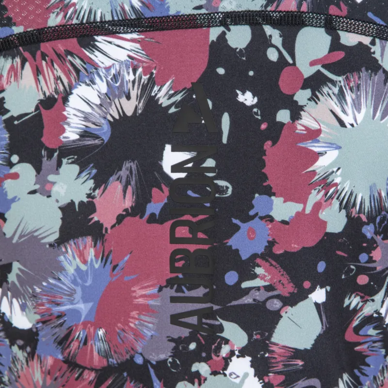 Shires Aubrion React Short Children's Sleeve Base Layer - Abstract-4