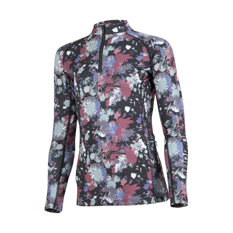 Shires Aubrion React Children's Long Sleeve Base Layer - Abstract-2