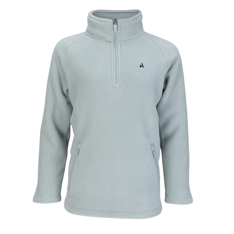 Shires Aubrion React Children's Half Zip Fleece - Sage