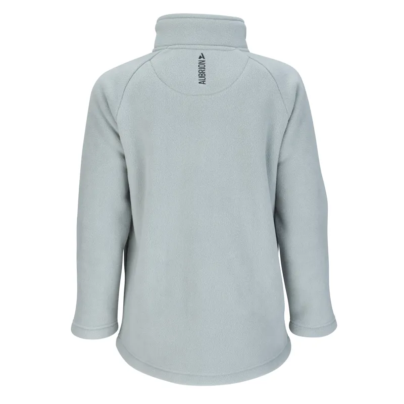 Shires Aubrion React Children's Half Zip Fleece - Sage-1