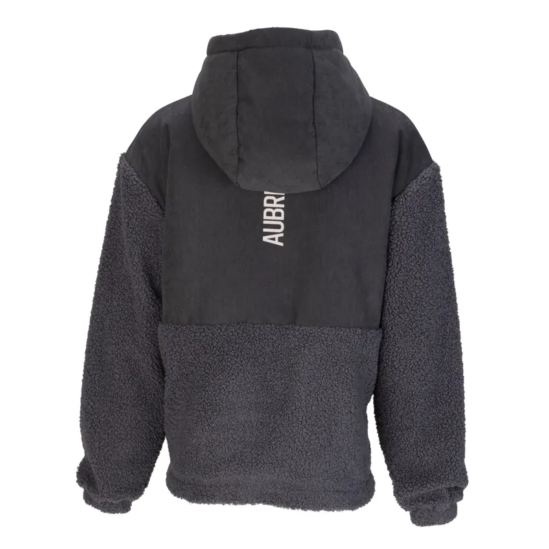 Shires Aubrion React Children's Sherpa Fleece Jacket - Shadow-1