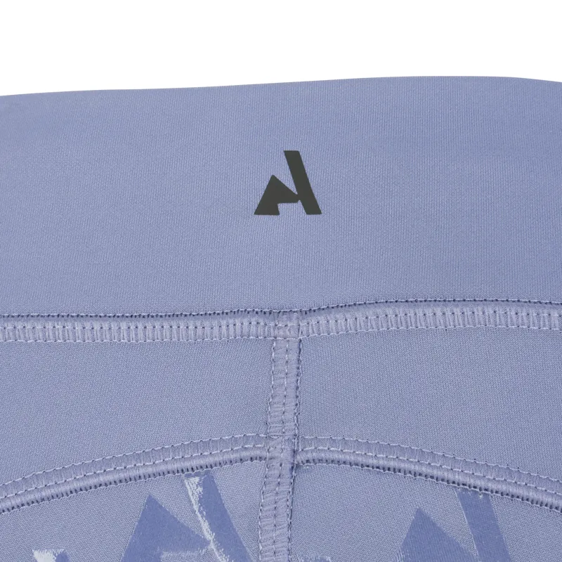 Shires Aubrion React Winter Children's Riding Tights - Sky-4