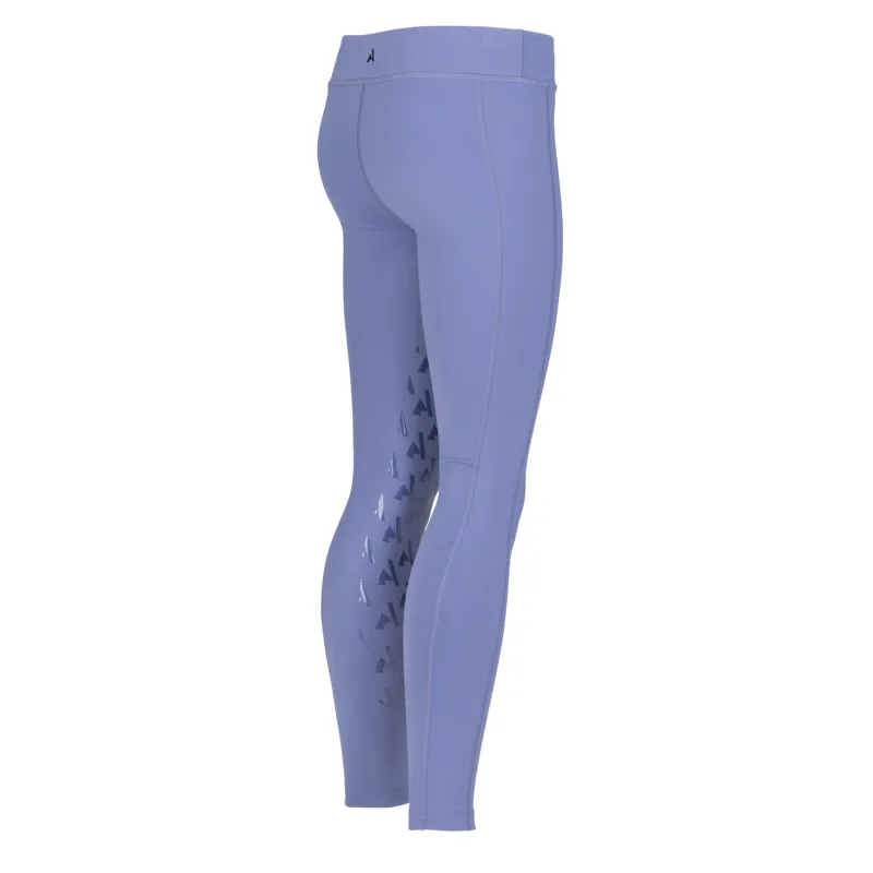 Shires Aubrion React Children's Non-Stop Riding Tights - Sky-3