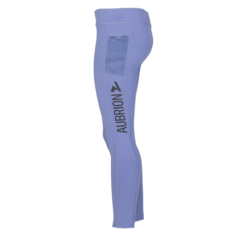 Shires Aubrion React Children's Non-Stop Riding Tights - Sky-1