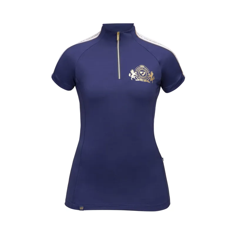 Shires Aubrion Team Ladies Short Sleeve Base Layer - Midnight