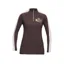 Shires Aubrion Team Ladies Long Sleeve Base Layer - Umber