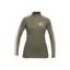 Shires Aubrion Team Ladies Long Sleeve Base Layer - Moss