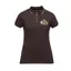 Shires Aubrion Team Ladies Short Sleeve Polo - Umber