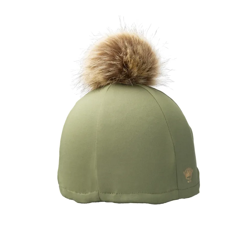 Shires Aubrion Team Hat Silk - Moss-2