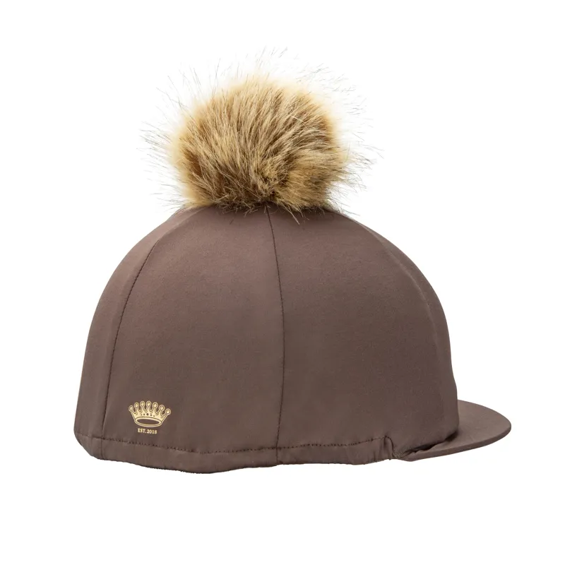 Shires Aubrion Team Hat Silk - Umber-1