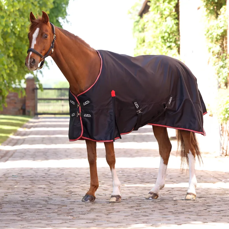 LUCCA 100g Standard Neck Turnout Rug - Black