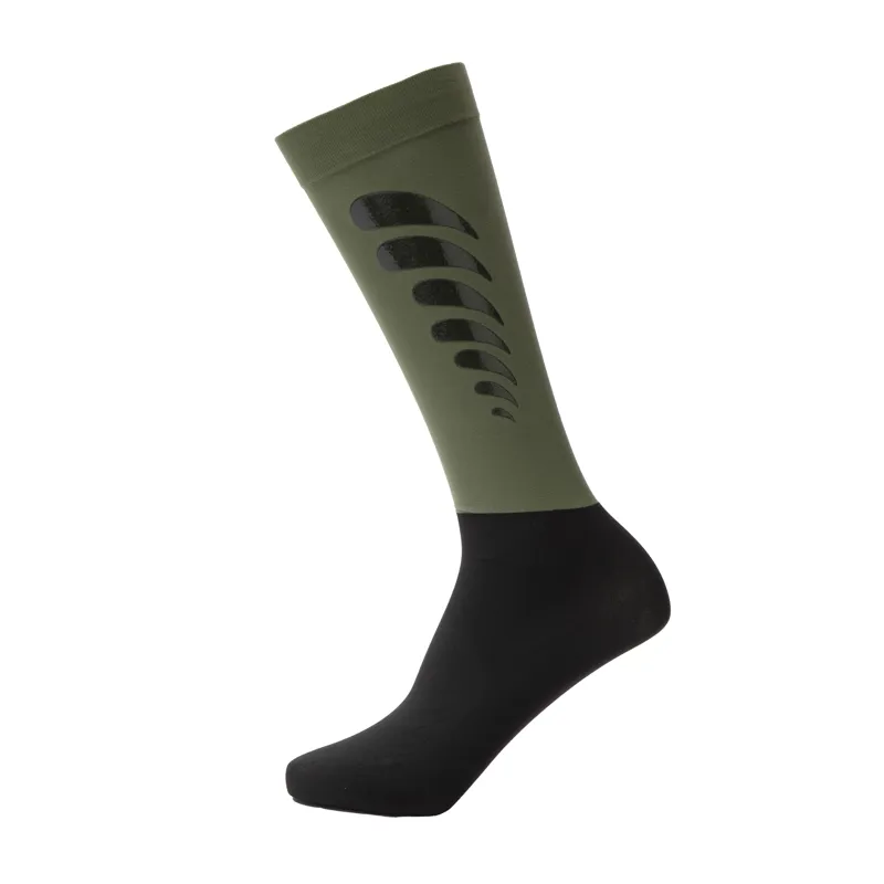 Shires Aubrion Team Socks - Moss-1