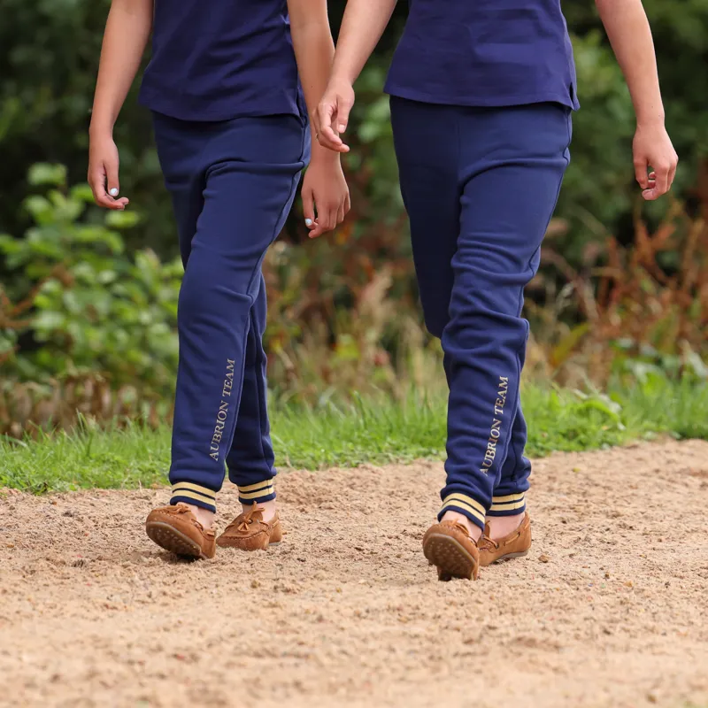 Shires Aubrion Team Children's Joggers - Midnight-2