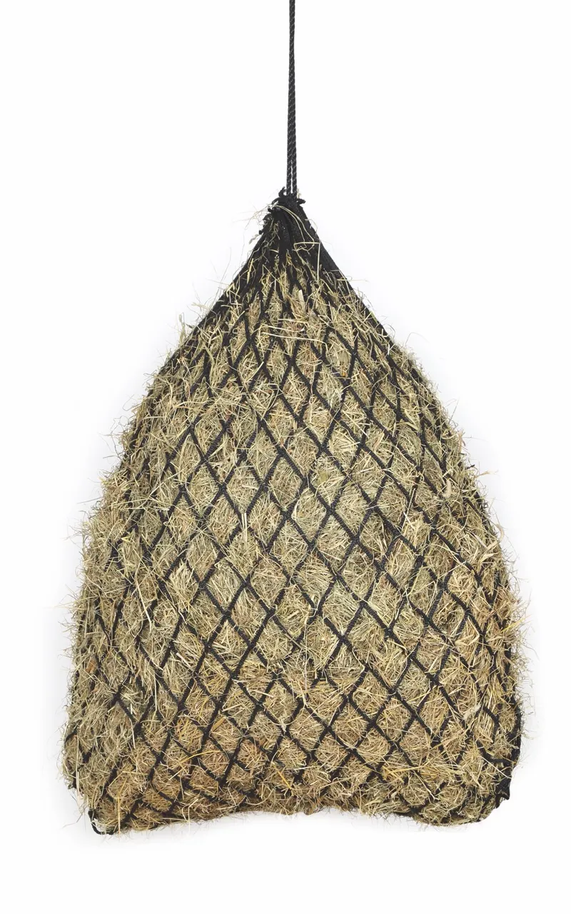 Shires Soft Mesh Haylage Net - Black-2