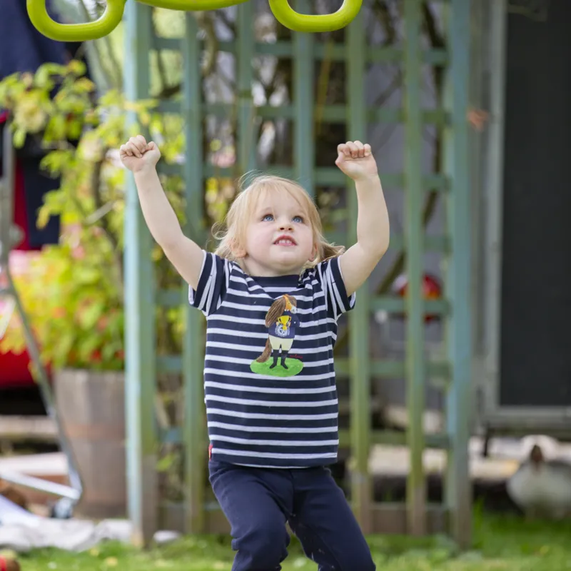 Shires Winnie and Me Children's T-Shirt - Navy-6