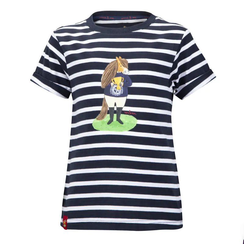 Shires Winnie and Me Children's T-Shirt - Navy
