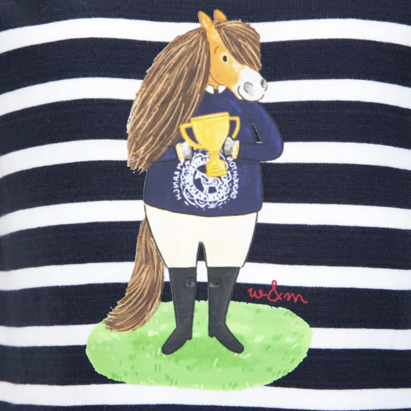 Shires Winnie and Me Children's T-Shirt - Navy-2