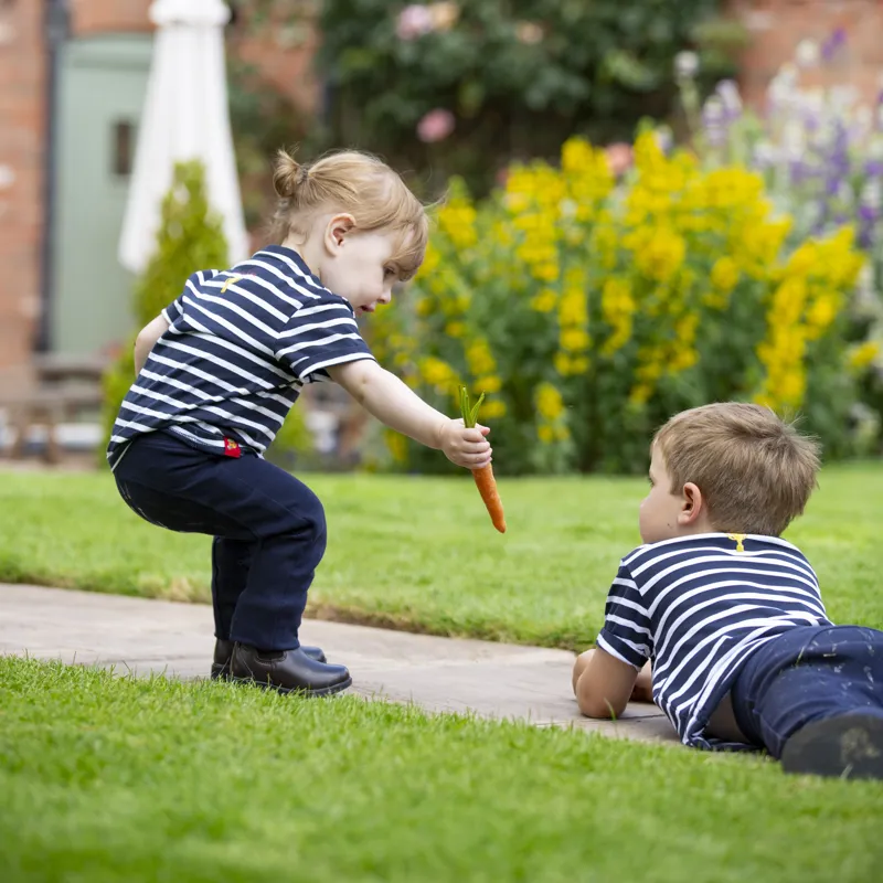 Shires Winnie and Me Children's Jodhpurs - Navy-12