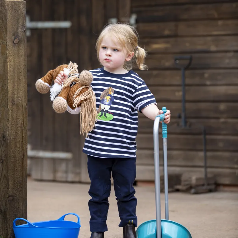 Shires Winnie and Me Children's Jodhpurs - Navy-9