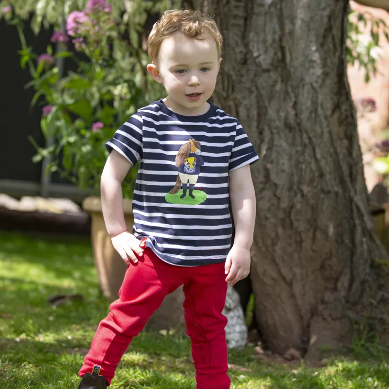 Shires Winnie and Me Children's Jodhpurs - Red-9