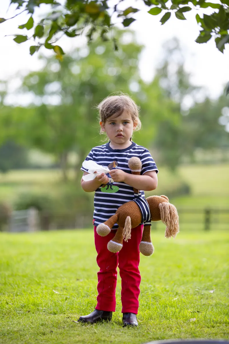 Shires Winnie and Me Children's Jodhpurs - Red-8