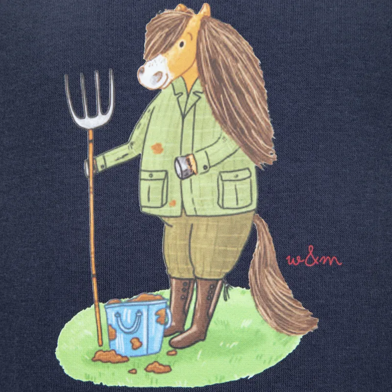 Shires Winnie and Me Sweatshirt - Navy-3
