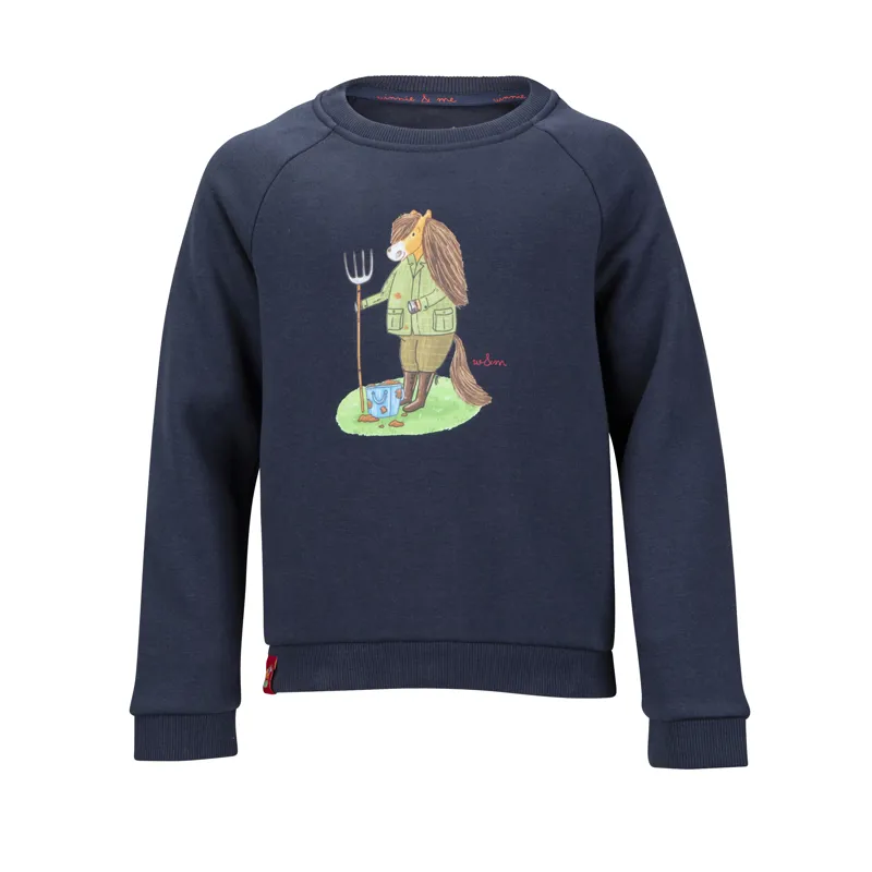 Shires Winnie and Me Sweatshirt - Navy