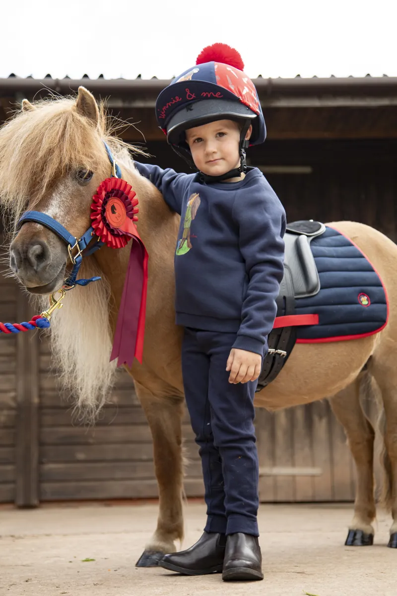 Shires Winnie and Me Sweatshirt - Navy-6